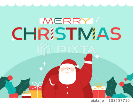 Christmas typography event banner Christmas typography event banner 108557710