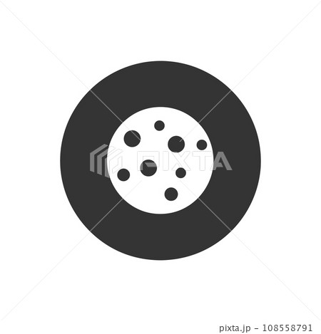 Truffle Chocolate Icon Truffle Chocolate Icon 108558791