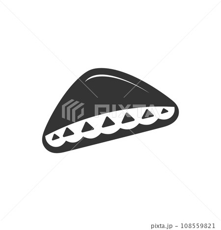 Calzone Icon Calzone Icon 108559821