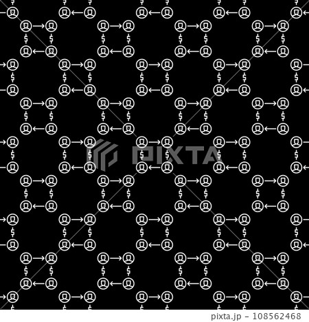 People with Dollar and Arrow Signs concept seamless pattern People with Dollar and Arrow Signs concept seamless pattern 108562468