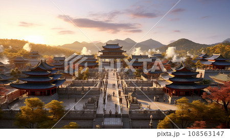 ai作成城下町 108563147