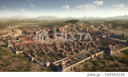 ai作成城下町 ai作成城下町 108563226