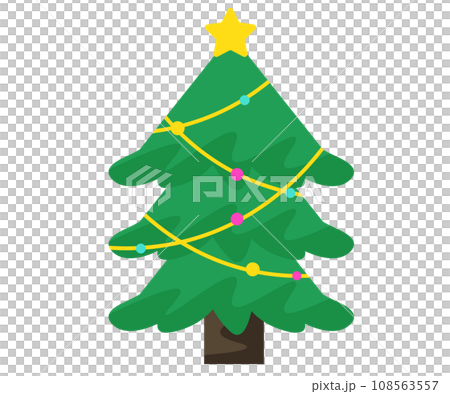 Christmas tree. Christmas. vector illustration 108563557