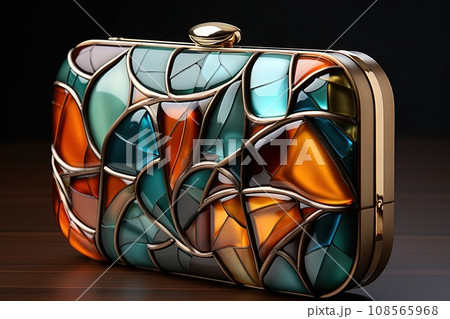clutch bag gaudi inspired illustration generative ai clutch bag gaudi inspired illustration generative ai 108565968
