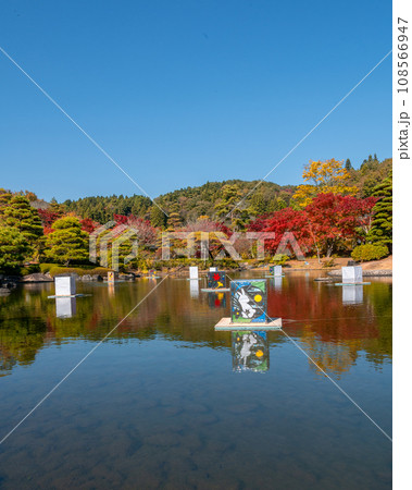 福島県白河市 紅葉の南湖公園 福島県白河市 紅葉の南湖公園 108566947