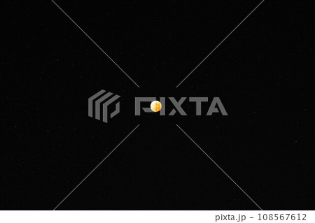 【月素材】月食【長野県】 【月素材】月食【長野県】 108567612