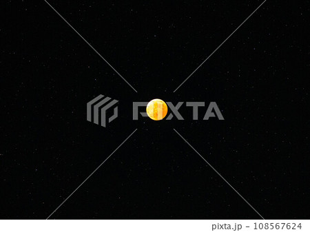 【月素材】月食【長野県】 【月素材】月食【長野県】 108567624
