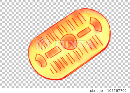 Illustration of a large and small size shining in yellow Illustration of a large and small size shining in yellow 108567702