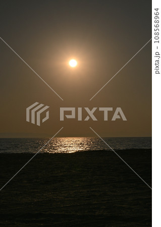 富津海岸の景色　千葉県　富津市　房総半島 108568964