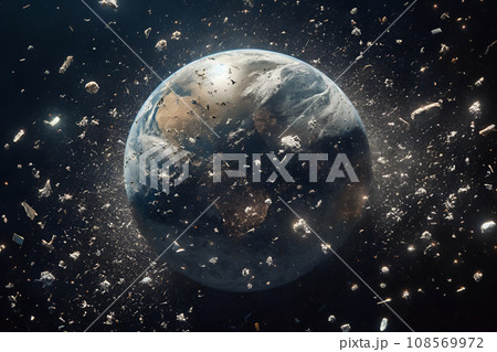 スペースデブリ AI生成画像 スペースデブリ AI生成画像 108569972