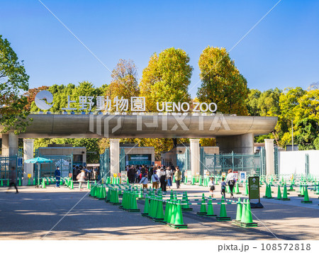 上野動物園　正門 108572818