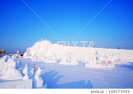 旭川冬まつりの風景 108573489