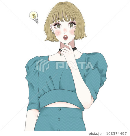 閃く女性 閃く女性 108574497