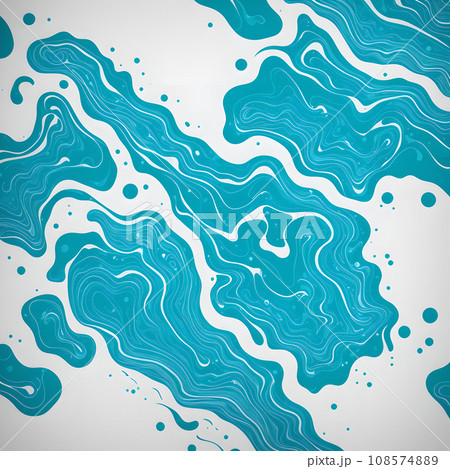 Abstract design ocean water blue white Abstract design ocean water blue white 108574889