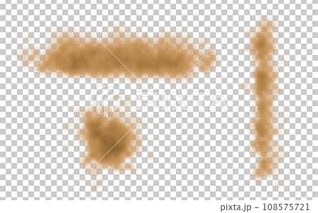 砂埃のイラストのセット 108575721