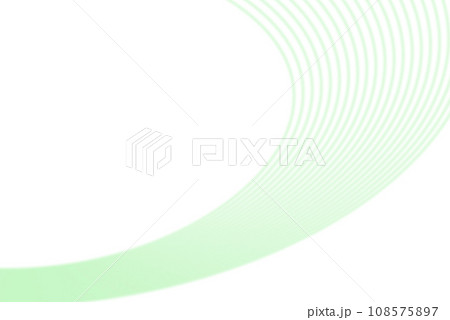 黄緑色のパステルカラー曲線 108575897
