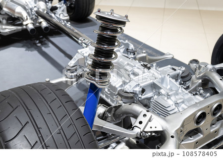 自動車の内部構造模型 108578405