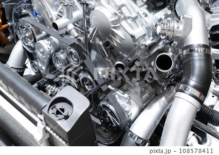 自動車の内部構造模型 108578411