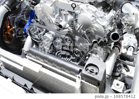 自動車の内部構造模型 108578412