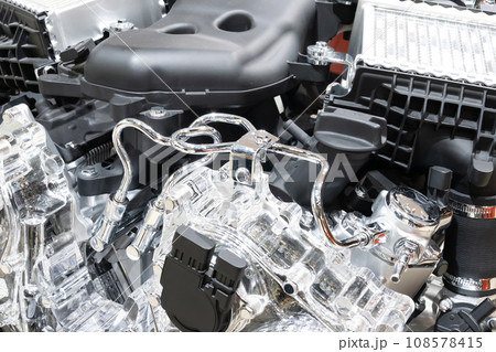 自動車の内部構造模型 108578415