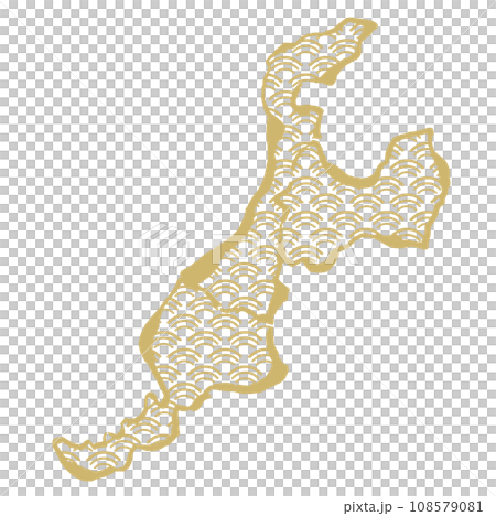 北陸のイラスト 108579081