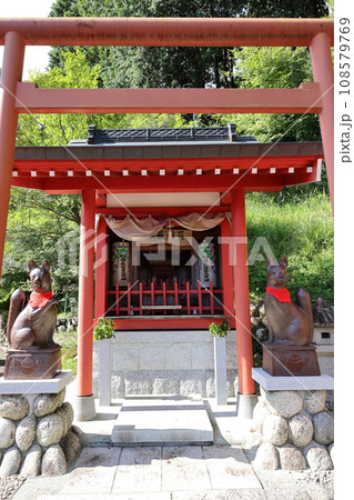 大通寺 城藪稲荷と盃井戸 大通寺 城藪稲荷と盃井戸 108579769