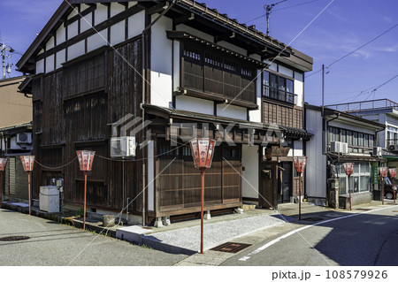 越中八尾 今町の町並み 今町公民館 富山県富山市 越中八尾 今町の町並み 今町公民館 富山県富山市 108579926