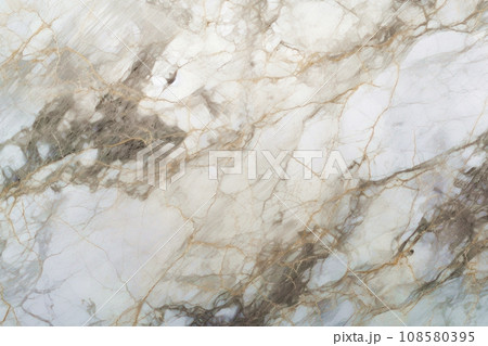 Pastel Marble texture with gold veins. Natural pattern of marble. Surface of stone, granite. Stylish design. Abstract backdrop with copy space. Ceramic tiles, interior, tile wallpaper. Advertising. 108580395