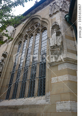 Exterior of the St. James's Church, Rothenburg ob der Tauber, Bayern, Germany Europe 108581667