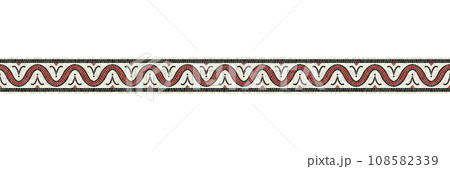 Mosaic tiles decorative border 19 Mosaic tiles decorative border 19 108582339