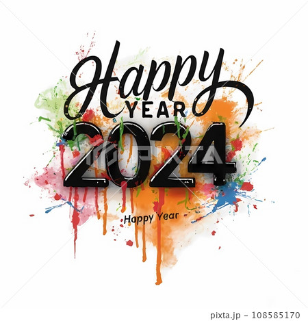Innovative New Year Typography Design for 2024: A Creative Approach Innovative New Year Typography Design for 2024: A Creative Approach 108585170