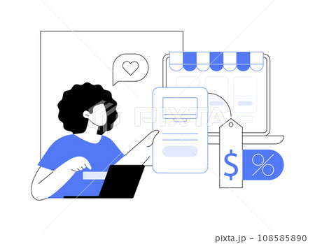 Personalized customer experience abstract concept vector illustration. 108585890