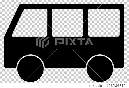 ワゴン車のアイコン ワゴン車のアイコン 108586712