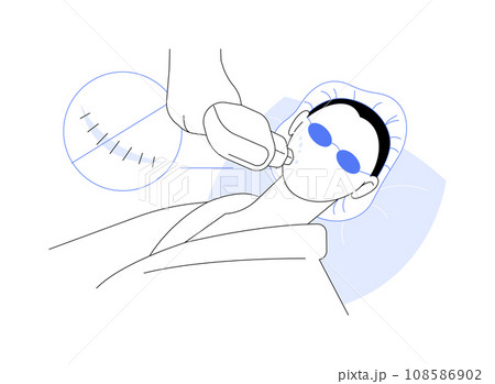 Scar revision abstract concept vector illustration. 108586902