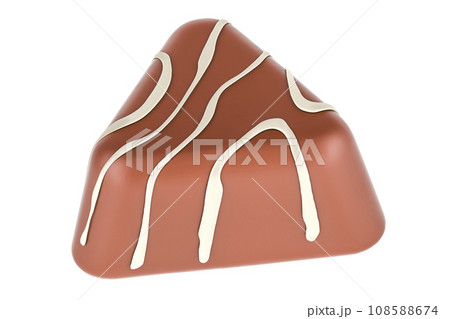 Chocolate candy, 3D rendering 108588674