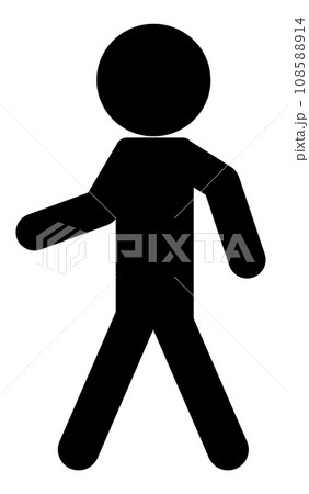 歩く棒人間 108588914