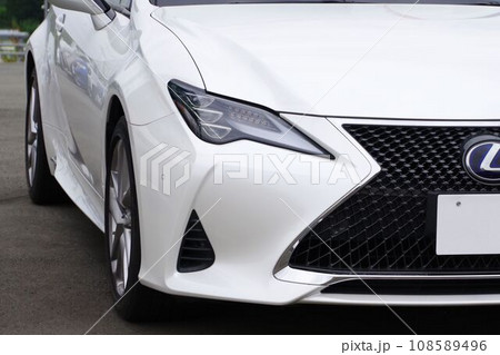 自動車イメージ レクサスRCのフロントマスク 自動車イメージ レクサスRCのフロントマスク 108589496
