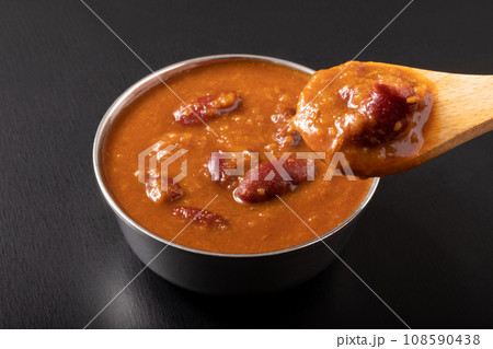 ラジママサラ　(いんげん豆のカレー)　 108590438