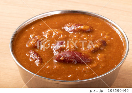 ラジママサラ (いんげん豆のカレー) ラジママサラ (いんげん豆のカレー) 108590446