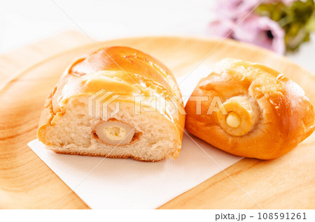 ちくわぱんの断面 108591261