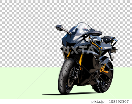 黒いバイク 黒いバイク 108592507