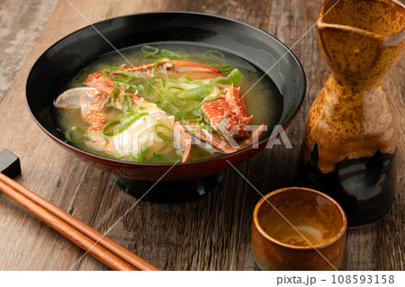 ガザミ　渡り蟹　日本酒 108593158