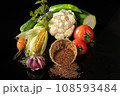Vegetables On A Glass 108593484