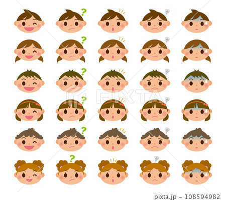子供 表情 アイコン 子供 表情 アイコン 108594982