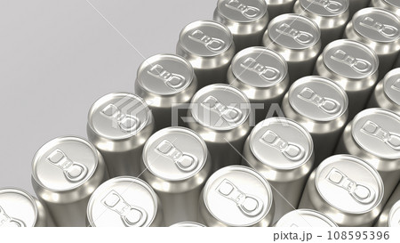 The aluminium can for food and drink concept 3d rendering The aluminium can for food and drink concept 3d rendering 108595396