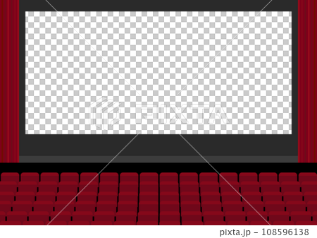 movie theater screen 108596138
