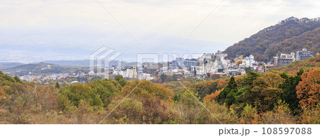 伊香保温泉　長峰公園　紅葉 108597088