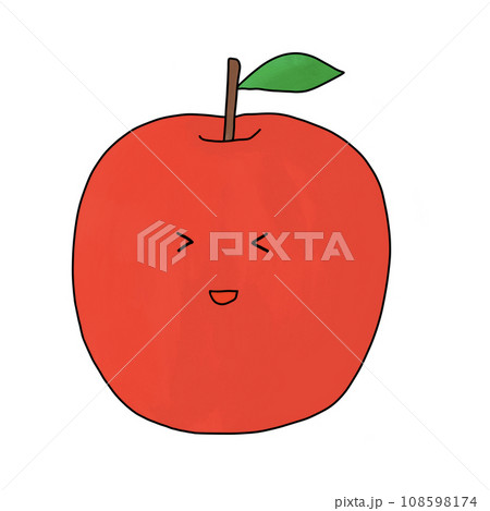 りんごのキャラクター 108598174