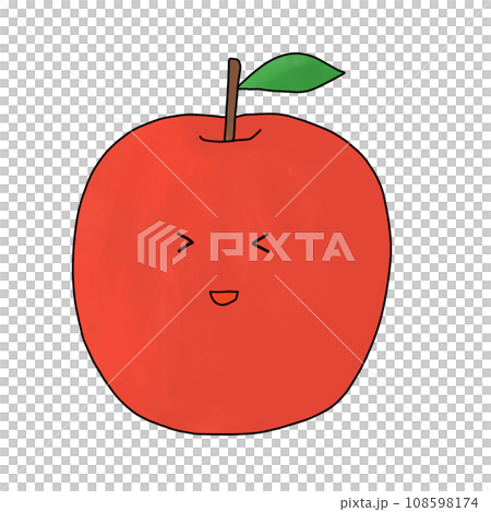 りんごのキャラクター 108598174