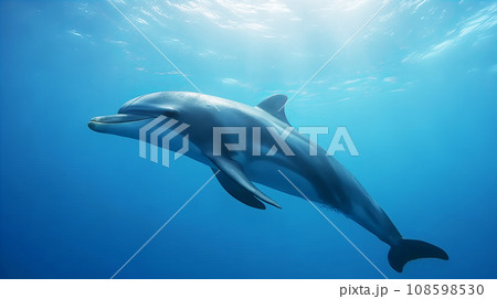 イルカのイラスト素材 [108598530] - PIXTA